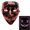 Halloween LED Mask Purge Masks Election Mascara Costume DJ Party Light Up Masks Glow In Dark 10 Colors To Choose