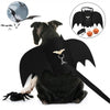 Cat Dog Halloween Costume Cat Bat Wings and Bell  Pet Bat Costume Dress Costume Outfit Wing for Small Dogs and Cats