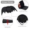 Cat Dog Halloween Costume Cat Bat Wings and Bell  Pet Bat Costume Dress Costume Outfit Wing for Small Dogs and Cats