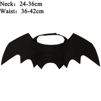 Halloween Pet Dog Costumes Bat Wings Vampire Black Cute Dress Cat Costume Pet Cosplay Clothing Cat Wings Halloween Costume