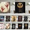 Halloween Horror Shower Curtain Printing Screen Bathroom Waterproof 12 Hooks Polyester Bath Curtains Home Decoration