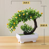 NEW Artificial Plants Bonsai Small Tree Pot Plants Fake Flowers Potted Ornaments For Home Decoration Hotel Garden Decor