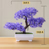 NEW Artificial Plants Bonsai Small Tree Pot Plants Fake Flowers Potted Ornaments For Home Decoration Hotel Garden Decor